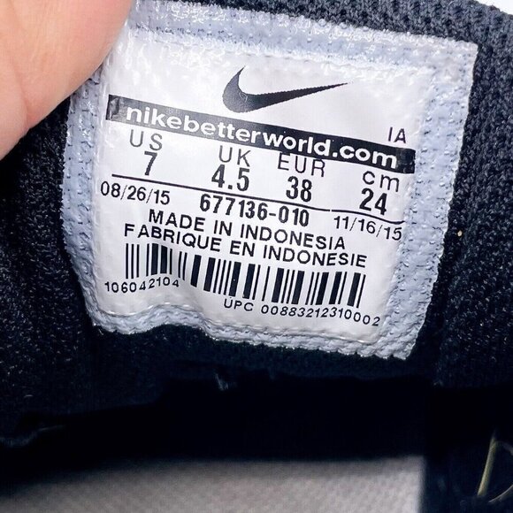 Nike Womens Orive NM 677136-010 Black Running Shoes Sneakers Size 7 - Picture 7 of 9